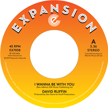 DAVID RUFFIN / デヴィッド・ラフィン / I WANNA BE WITH YOU / STILL IN LOVE WITH YOU (7")