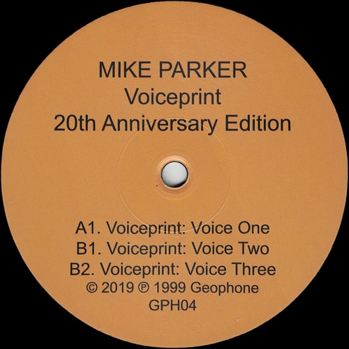 MIKE PARKER / マイク・パーカー / VOICEPRINT 2019