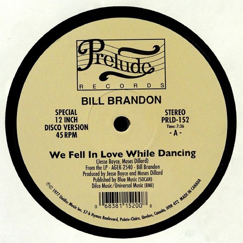 BILL BRANDON / LORRAINE JOHNSON / WE FEEL IN LOVE WHILE DANCING / THE MORE I GET, THE MORE I WANT (12")