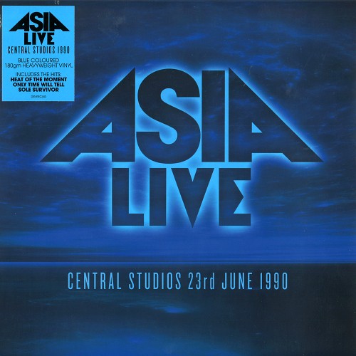 ASIA / エイジア / LIVE: LIMITED 500 COPIES BLUE COLOURED VINYL - 180g LIMITED VINYL