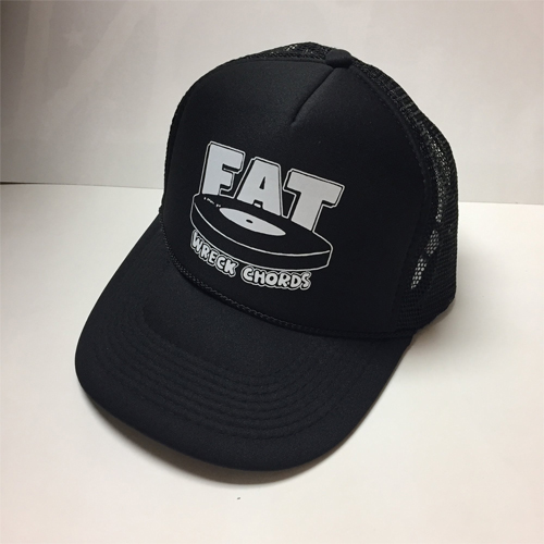 FAT WRECK CHORDS OFFICIAL GOODS / FAT TRUCKER HAT (BLACK)