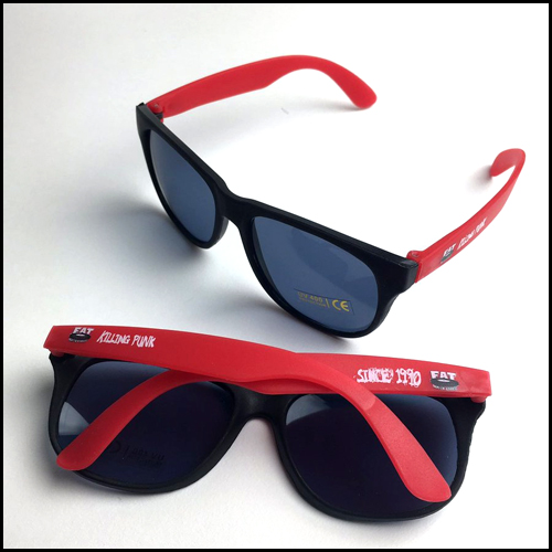 FAT WRECK CHORDS OFFICIAL GOODS / SUNGLASSES (RED)