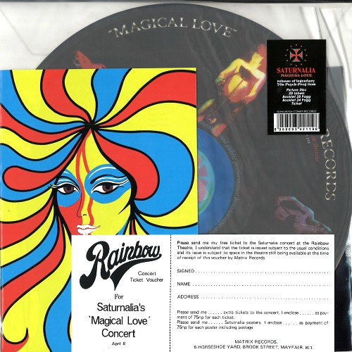 SATURNALIA / MAGICAL LOVE: PICTURE DISC EDITION - LIMITED VINYL/2019 REMASTER