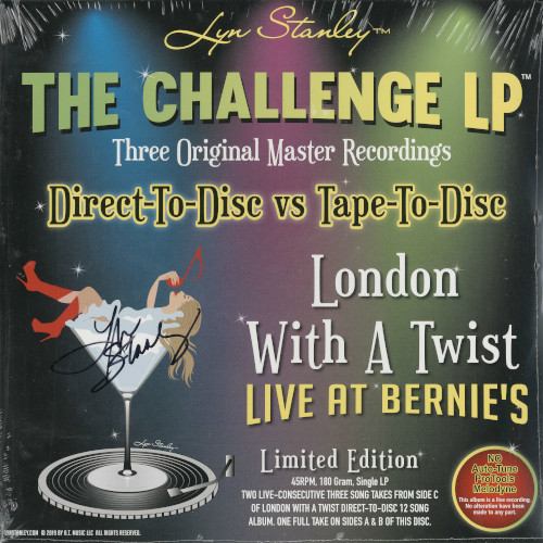 LYN STANLEY / リン・スタンリー / Challenge LP - London with a twist - Live at Bernie`s(LP/180g/45RPM)