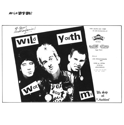 WILD YOUTH / AFRIKA 1979-1982 (LP)