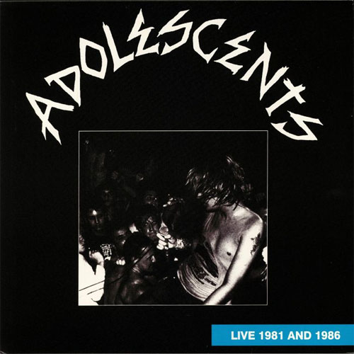 ADOLESCENTS / アドレセンツ / LIVE 1981 AND 1986 (LP)