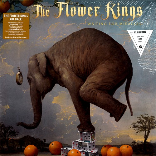 THE FLOWER KINGS / ザ・フラワー・キングス / WAITING FOR MIRACLES: 2LP+2CD/LIMITED 200 COPIES RED COLORED VINYL - 180g LIMITED VINYL