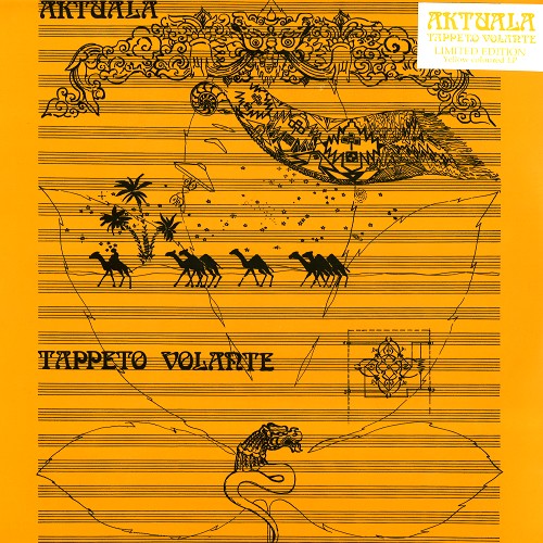 AKTUALA / TAPPETO VOLANTE: LIMITED YELLOW COLOURED VINYL - 180g LIMITED VINYL