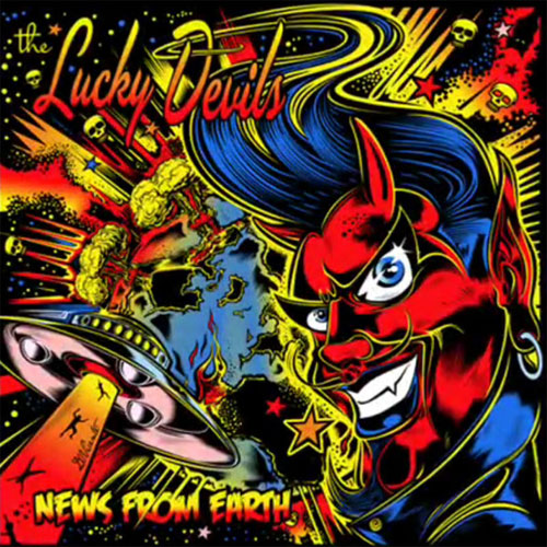 LUCKY DEVILS / ラッキーデビルズ / NEWS FROM EARTH (LP)