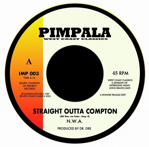 N.W.A. / ABOVE THE LAW / STRAIGHT OUTTA COMPTON / BLACK SUPERMAN 7"
