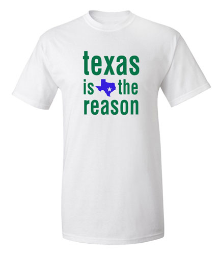 TEXAS IS THE REASON / テキサスイズザリーズン / M/WHITE