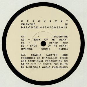 CRACKAZAT / クラカザット / VALENTINE EP (PATRICE SCOTT REMIX)