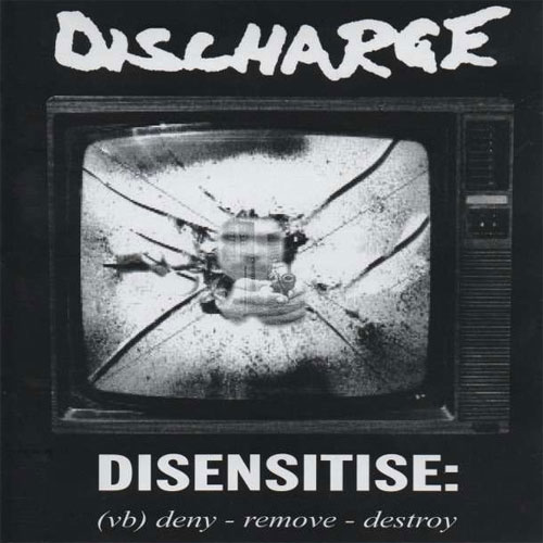 DISCHARGE / ディスチャージ / DISENSITISE (LP/WHITE VINYL)