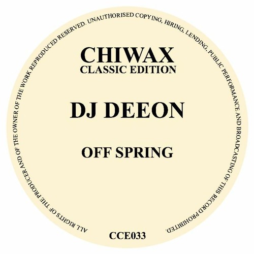 DJ DEEON / DJディーオン / OFF SPRING