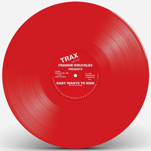 FRANKIE KNUCKLES / フランキー・ナックルズ / BABY WANTS TO RIDE (RED VINYL REPRESS)
