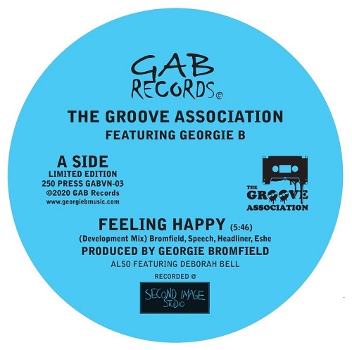 GROOVE ASSOCIATION / FEELING HAPPY (DEVELOPMENT MIX) / MORE AND MORE (CURIOSITY REMIX)(7")