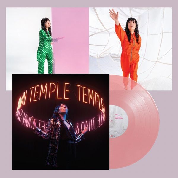 THAO & THE GET DOWN STAY DOWN / TEMPLE (SALMON VINYL) 