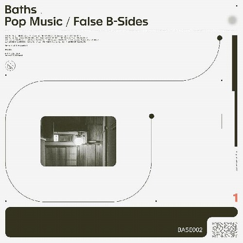 BATHS / バス / POP MUSIC/FALSE B-SIDES (CREAM COLOR VINYL) 