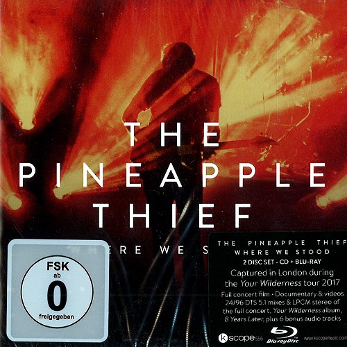 PINEAPPLE THIEF / パイナップル・シーフ / WHERE WE STOOD: CD+BLU-RAY EDITION