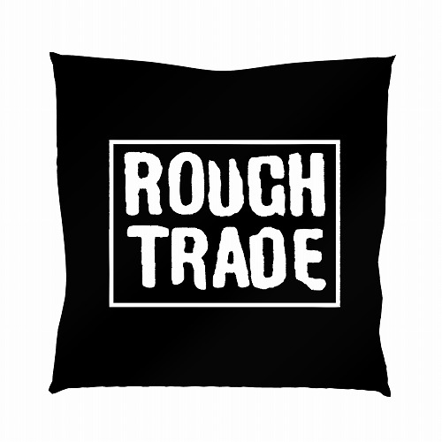 ROUGH TRADE (LABEL) / ラフ・トレード / ROUGH TRADE CUSHION COVER / ROUGH TRADE ロゴクッションカバー