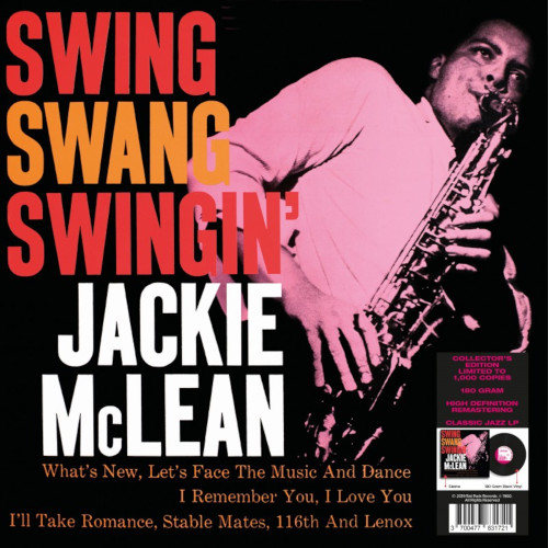 JACKIE MCLEAN / ジャッキー・マクリーン / Swing, Swang, Swingin'(LP)