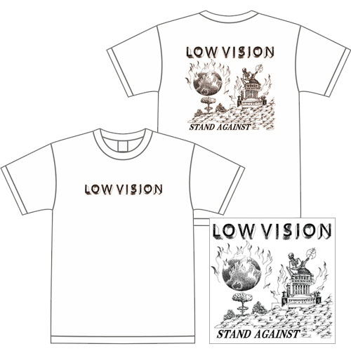 LOW VISION / S / STAND AGAINST Tシャツ付きセット
