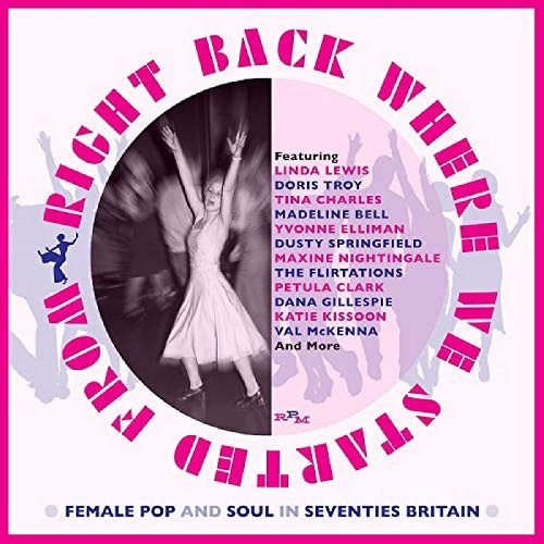 V.A. (RIGHT BACK WHERE WE STARTED FROM) / RIGHT BACK WHERE WE STARTED FROM ~ FEMALE POP AND SOUL IN SEVENTIES BRITAIN : 3CD CAPACITY WALLET