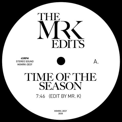 MR. K (DANNY KRIVIT) / ミスター・ケー / TIME OF THE SEASON/THEME FOR GREAT CITIES