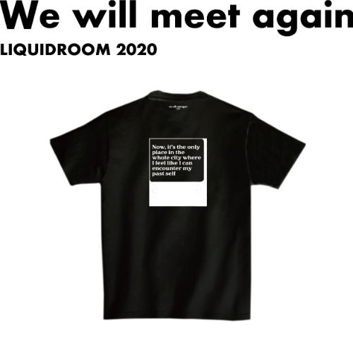 LIQUIDROOM × Homecomings / PET MILK 【BLACK】サイズ:XL