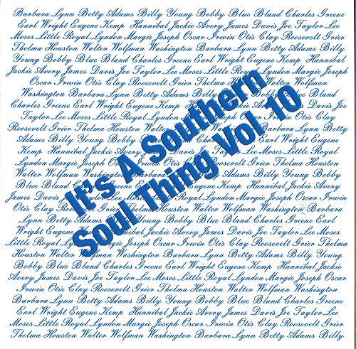 V.A. (IT'S A SOUTHERN SOUL THING) / IT'S A SOUTHERN SOUL THING VOL.10 (CD-R)