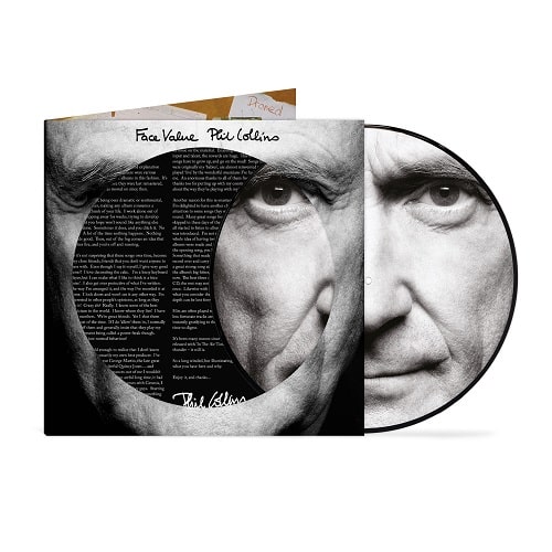 PHIL COLLINS / フィル・コリンズ / FACE VALUE [40 YEAR ANNIVERSARY PITCURE DISC VINYL]
