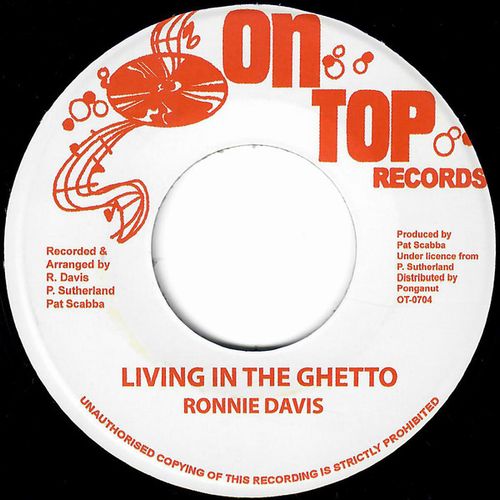 RONNIE DAVIS / ロニー・デイビス / LIVING IN THE GHETTO