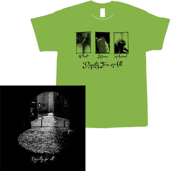 Dignity For All / M / Discography Tシャツ付きセット (ライムグリーン)