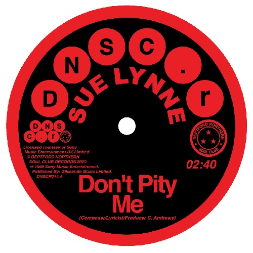 SUE LYNNE / DON'T PITY ME(7")