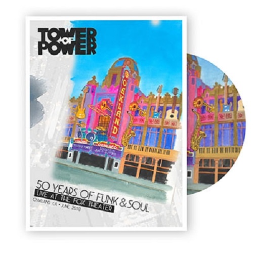 TOWER OF POWER / タワー・オブ・パワー / 50 YEARS OF FUNK & SOUL : LIVE AT THE FOX THEATER - OAKLAND,CA - JUNE 2018 (DVD)
