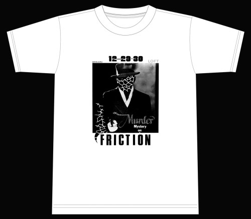 FRICTION / フリクション / FRICTION/T-シャツデザイン2WHITE BODY M