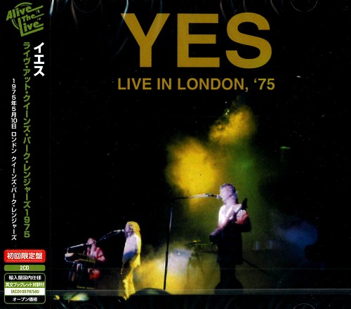 YES / イエス / LIVE IN LONDON 1975 / ライヴ・アット・クイーンズ・パーク・レンジャーズ1975