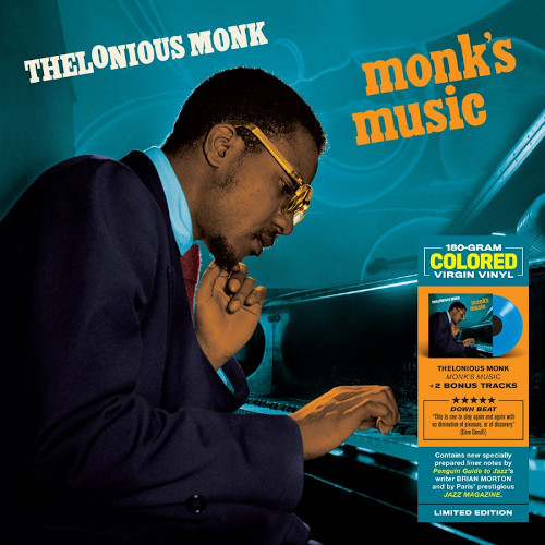 THELONIOUS MONK / セロニアス・モンク / Monk’s Music(LP/180g/BLUE VINYL)