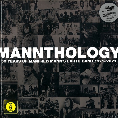 MANFRED MANN'S EARTH BAND / マンフレッド・マンズ・アース・バンド / MANNTHOLOGY: 50YEARS OF MANFRED MANN'S EARTH BAND 1971-2021 DELUXE CD+DVD HARDBOOK SET