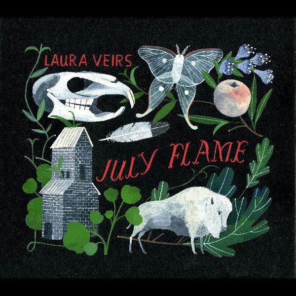 LAURA VEIRS / ローラ・ベアーズ / JULY FLAME (COLORED VINYL)