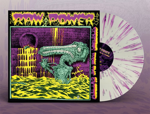 RAW POWER / SCREAMS FROM THE GUTTER (LP/SPLATTER VINYL)