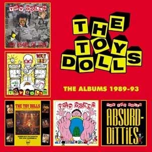 TOY DOLLS / トイ・ドールズ / THE ALBUMS 1989-93: 5CD CLAMSHELL BOXSET(国内仕様盤)