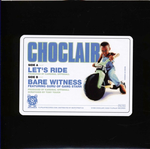 CHOCLAIR / LET'S RIDE b/w BARE WITNESS