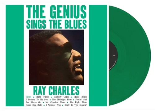 RAY CHARLES / レイ・チャールズ / GENIUS SINGS THE BLUES (LTD.GREEN VINYL LP)