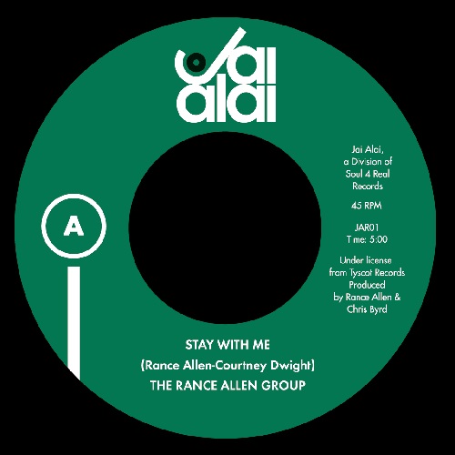 RANCE ALLEN GROUP / ランス・アレン・グループ / STAY WITH ME / LIVING WITNESS (7")