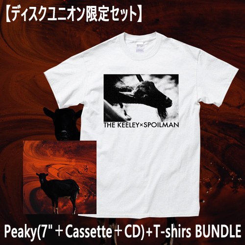 The Keeley / SPOILMAN / Peaky(7"+Cassette+CD+T-shirt S)