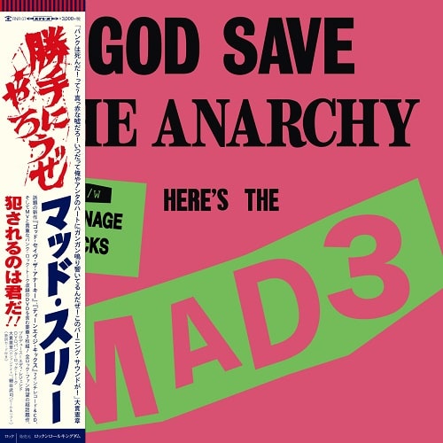 MAD3 / GOD SAVE THE ANARCHY (7inch Single Record+CD+DVD)