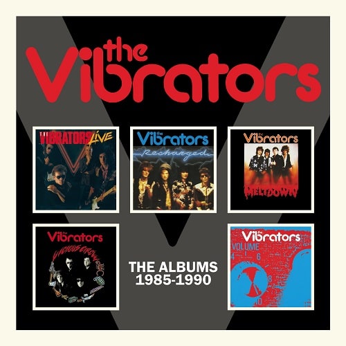 VIBRATORS / バイブレーターズ / THE ALBUMS 1985-1990 : 5CD CLAMSHELL BOX SET