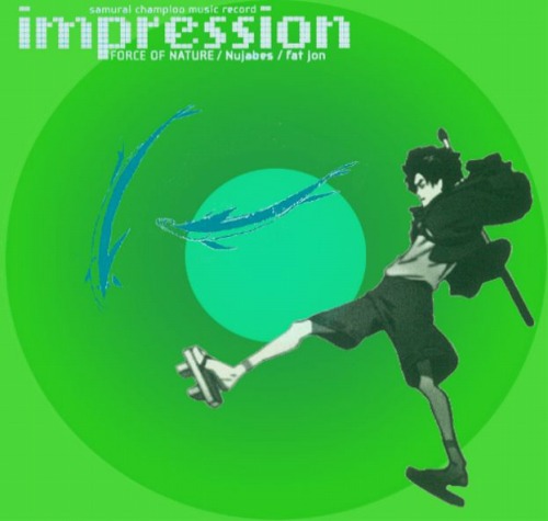 Nujabes / fat jon / SAMURAI CHAMPLOO MUSIC RECORD - IMPRESSION "2LP" (REISSUE)