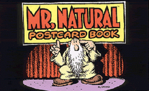 ROBERT CRUMB / ロバート・クラム / R. CRUMB'S MR. NATURAL POSTCARD BOOK